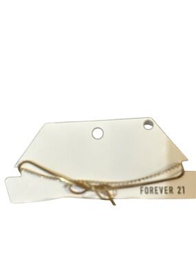 Forever 21 Gold Layered Chain Necklace